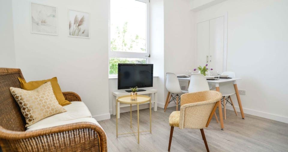 Apartment, 2 Double Beds, Non Smoking | Living room