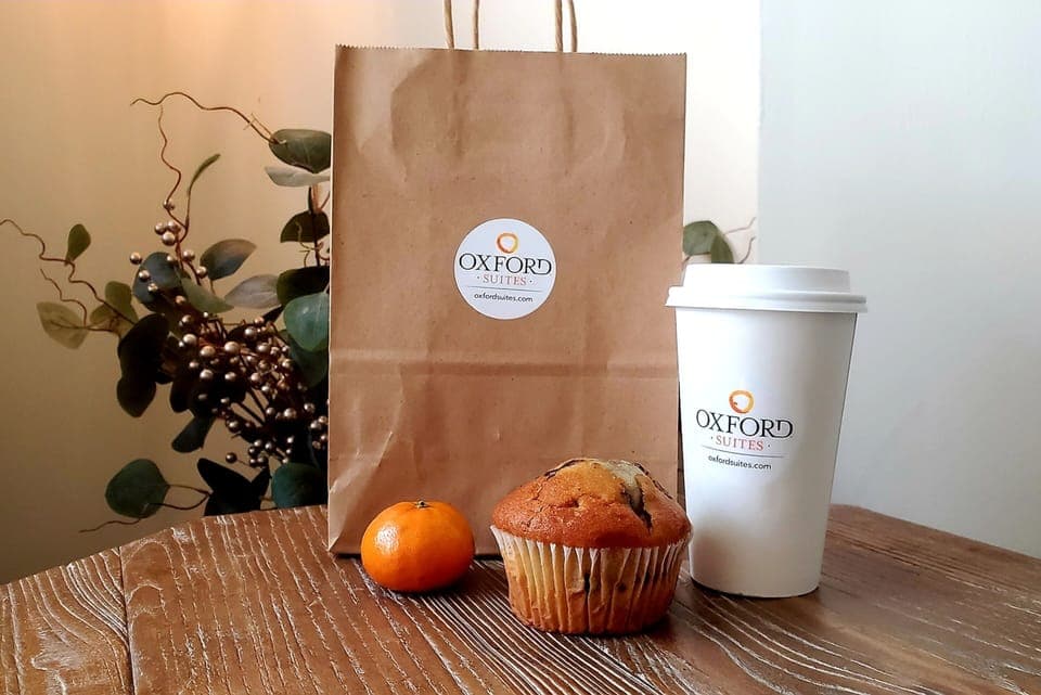 Free daily on-the-go breakfast