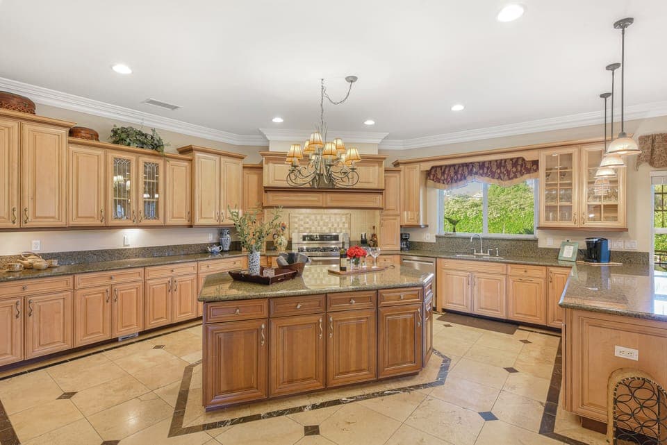 Main kitchen, part of the main house.