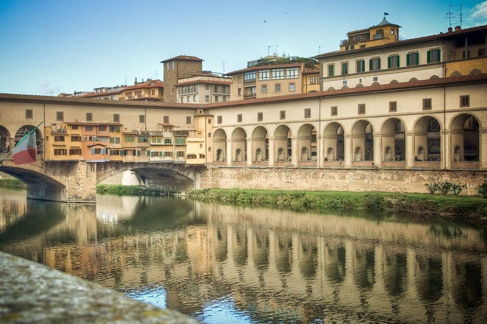 ponte vecchio and uffizi