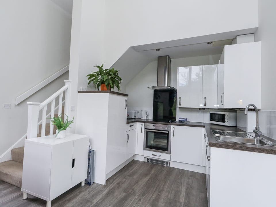 Cottage | Private kitchen | Fridge, microwave, dishwasher, highchair