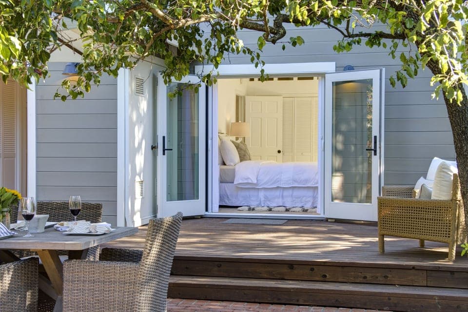 Master Bedroom from the Back Porch