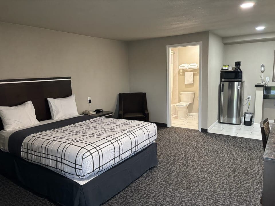 Standard Room, 1 King Bed | Desk, iron/ironing board, free WiFi, bed sheets