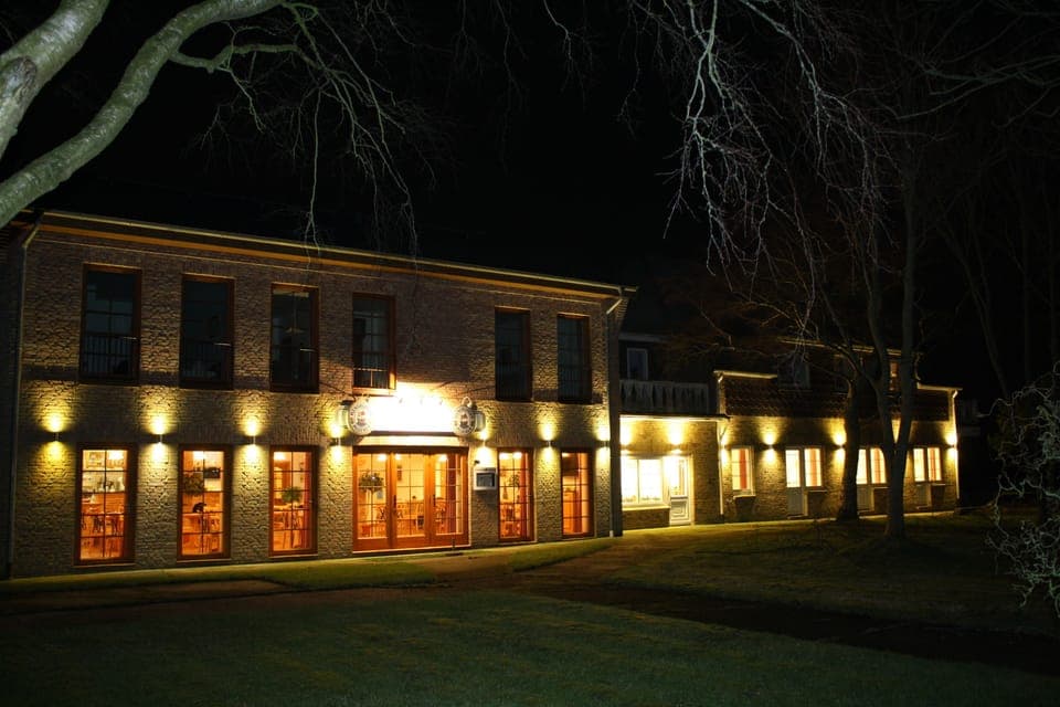 Front of property - evening/night