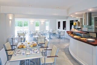 Daily buffet breakfast (EUR 12 per person)