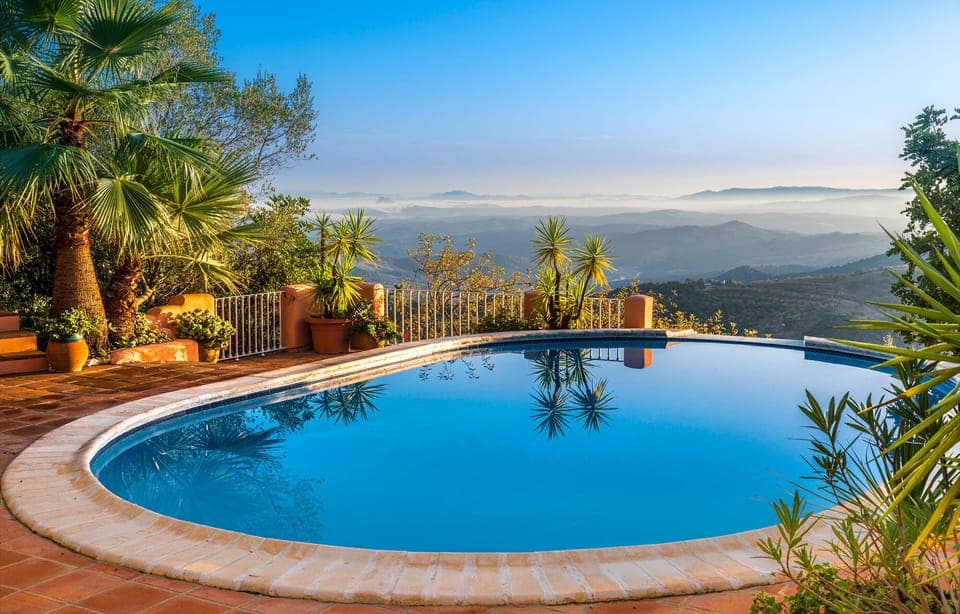 The pool, Genal valley, Rock of Gibraltar, Djebel Musa in Morocco