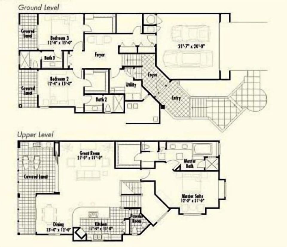 Villages 640 Floor Plan
