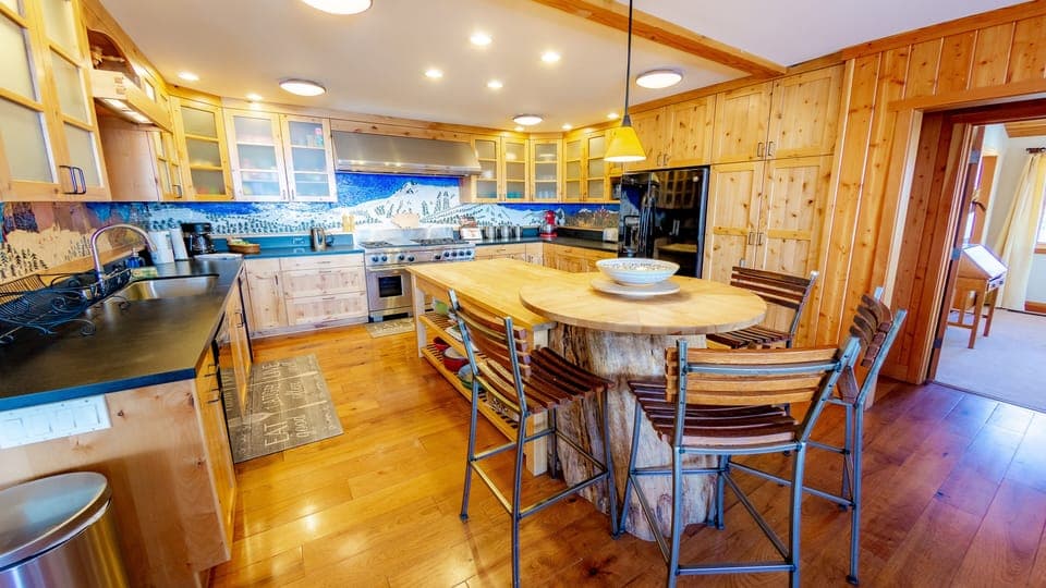 You could feed an army in this kitchen