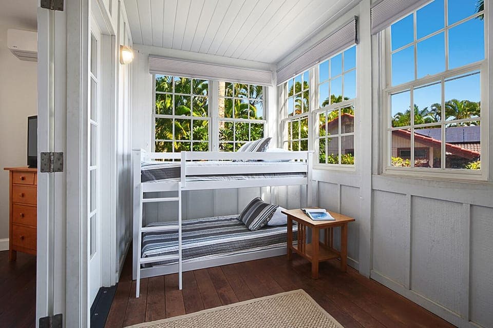GUEST BEDROOM 2 LANAI SLEEPING AREA. TWO TWINS.