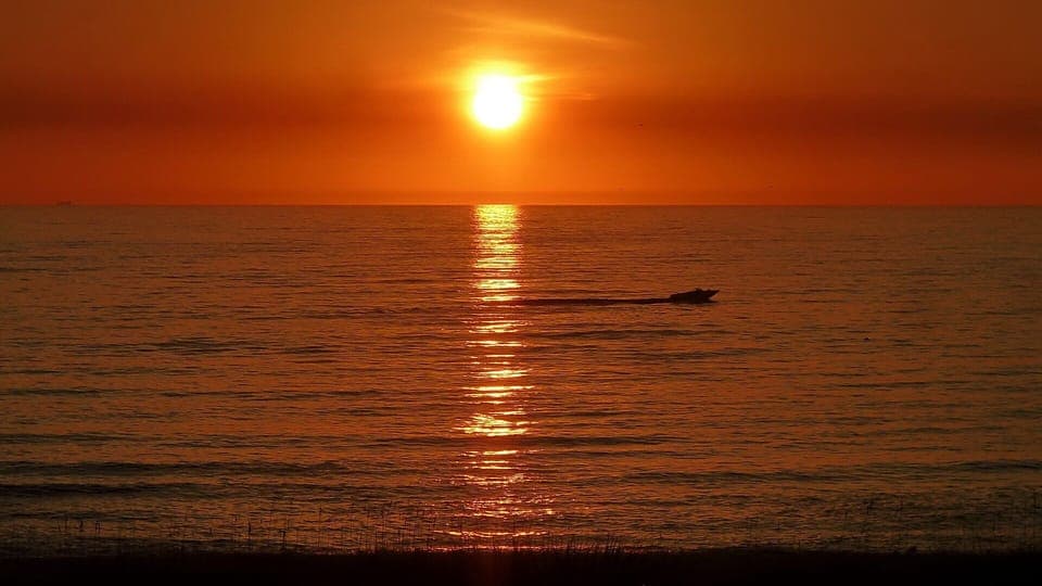Sunset over The Gulf