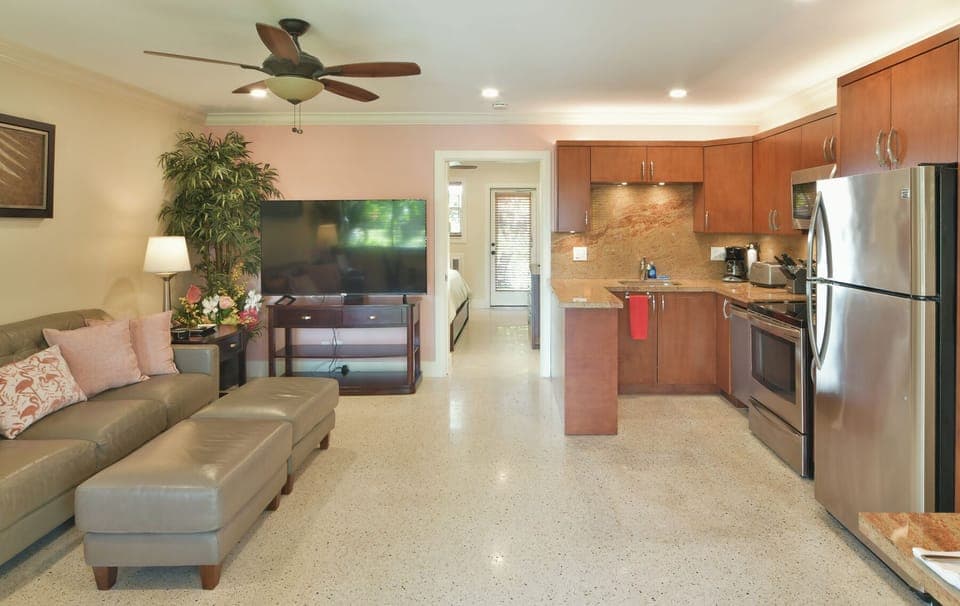 Living Room and Kitchen