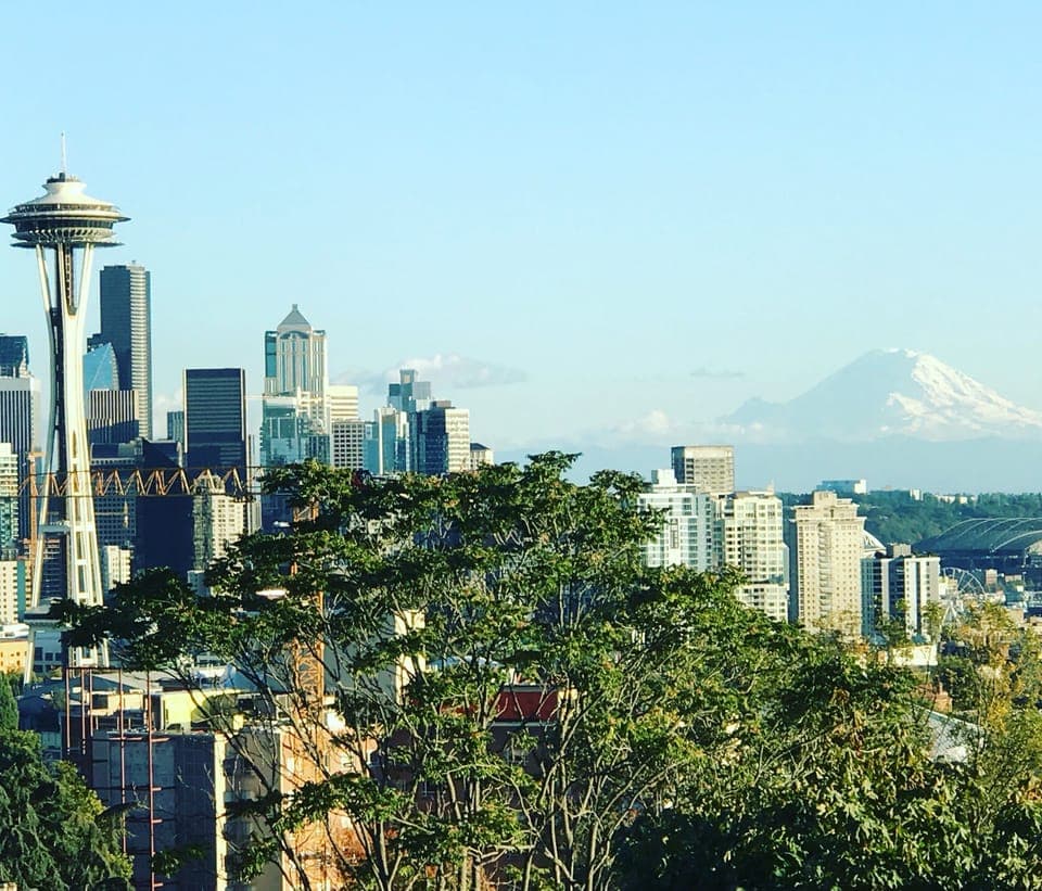 View from Kerry Park, just a short walk from the house. 