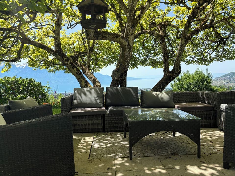 Beautiful seating area to relax