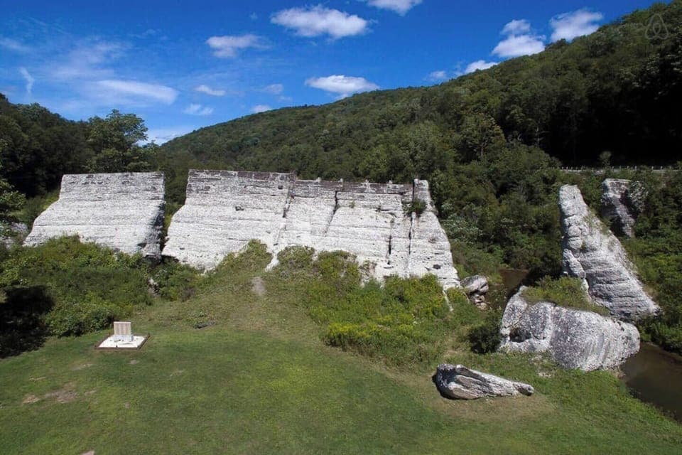 The Austin Dam Ruins