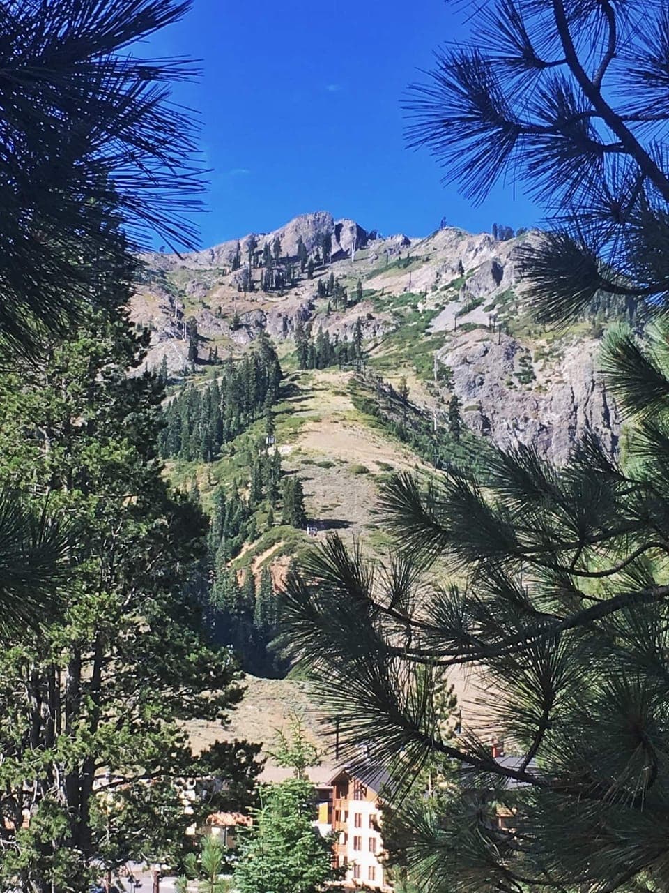 Palisades Tahoe Resort in the Summer. 