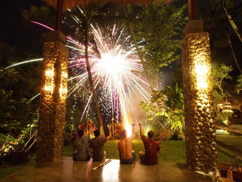 New Year's Eve fireworks show!