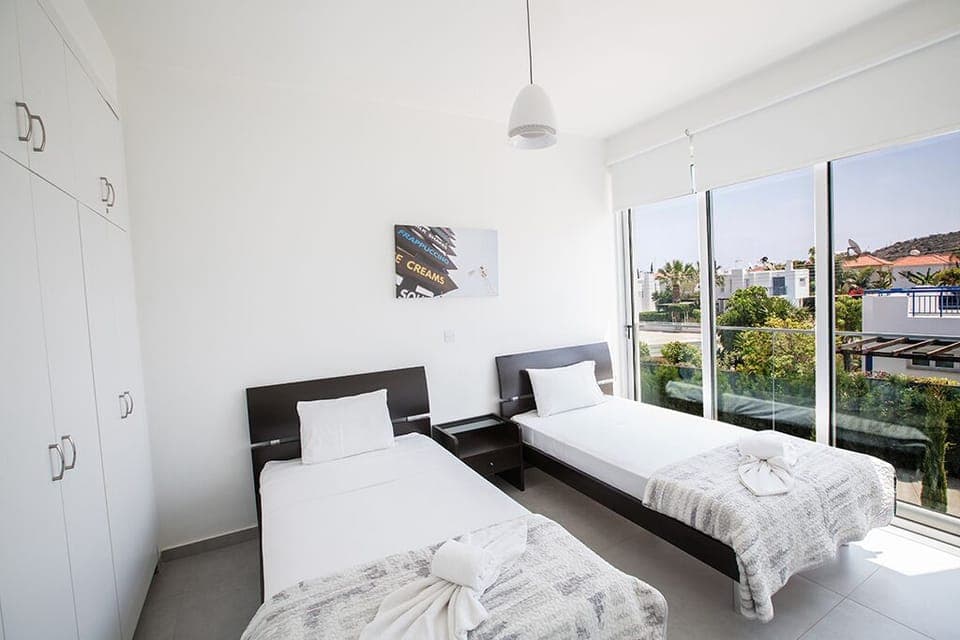 Bedroom 5, 1st Floor Bedroom with two single beds