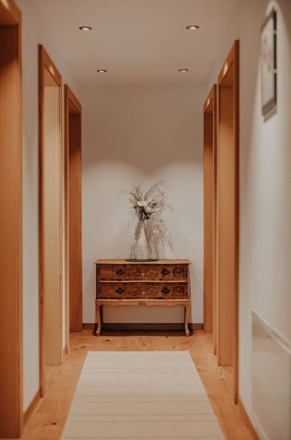 Property, Furniture, Plant, Cabinetry, Wood, Houseplant, Interior Design, Wood Stain, Drawer, Hall