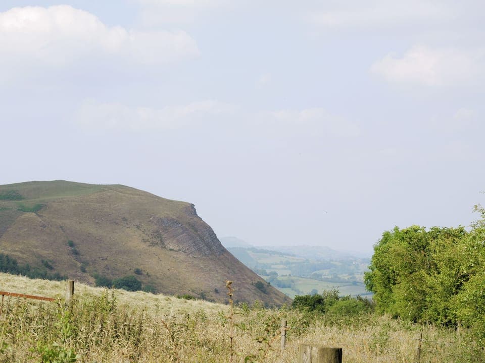 View | Hirros Hall Longhouse, Llanerfyl, nr. Welshpool