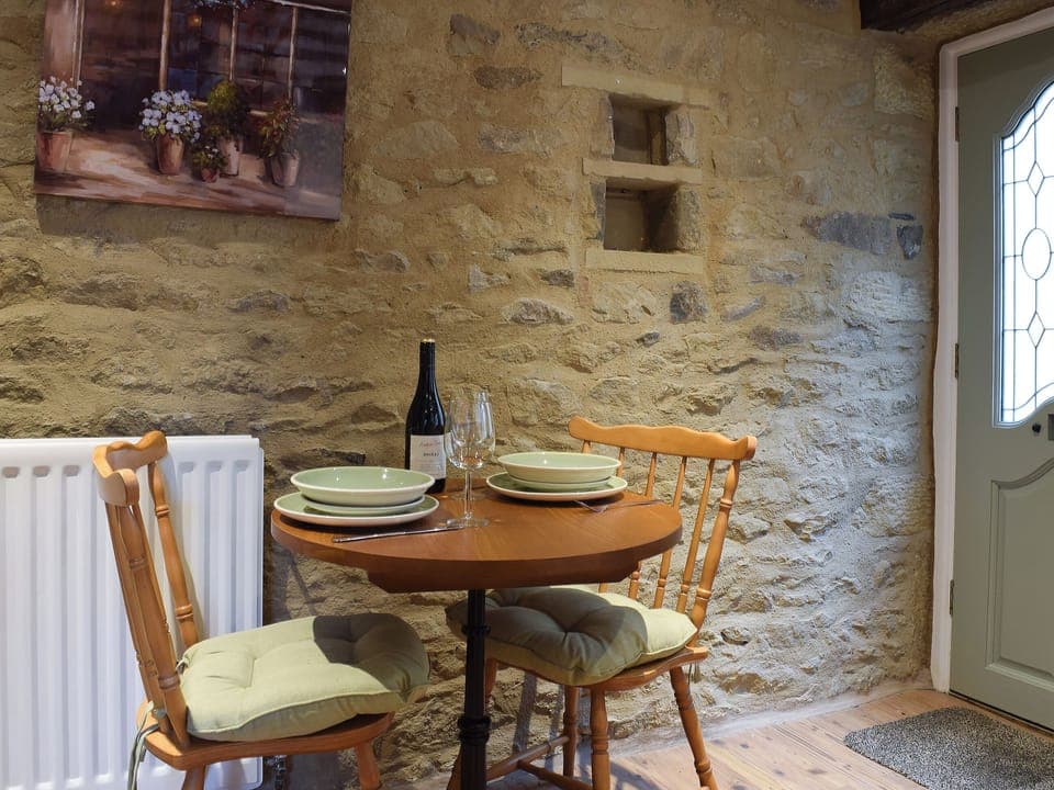 Intimate table for two in the kitchen | April Cottage - Spring Cottages, Settle