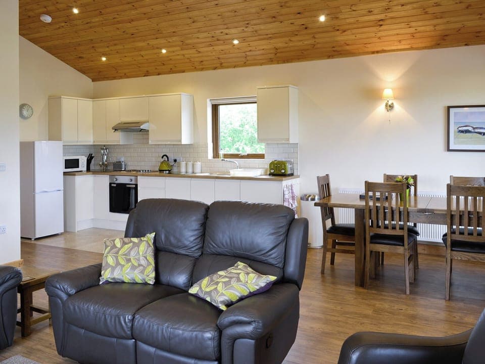 Open plan living/dining room/kitchen | Faulkers Lakes - Hawthorn Lodge, Burgh le Marsh, nr. Skegness