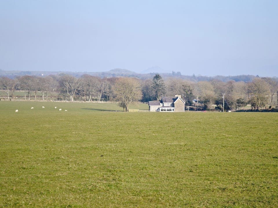 Rear of property from a distance | Isfryn, Criccieth