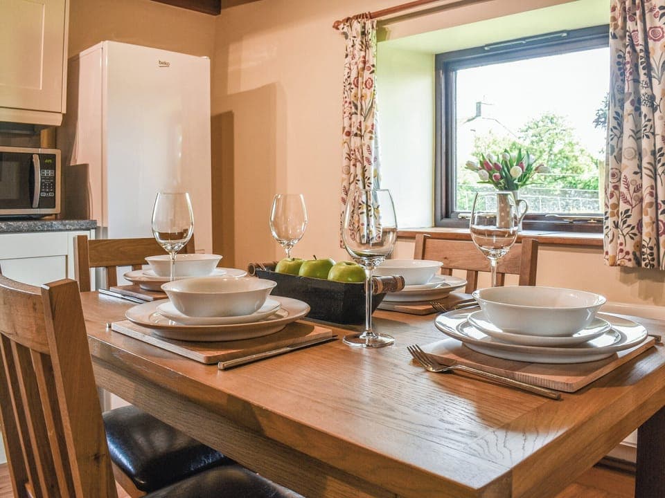 Spacious kitchen with convenient dining area | Ladycroft Cottage, Hebden, near Skipton