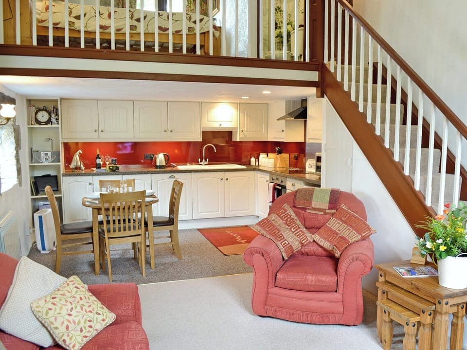 Spacious open plan living/dining room/kitchen | Chywood Barn, Breage, near Helston