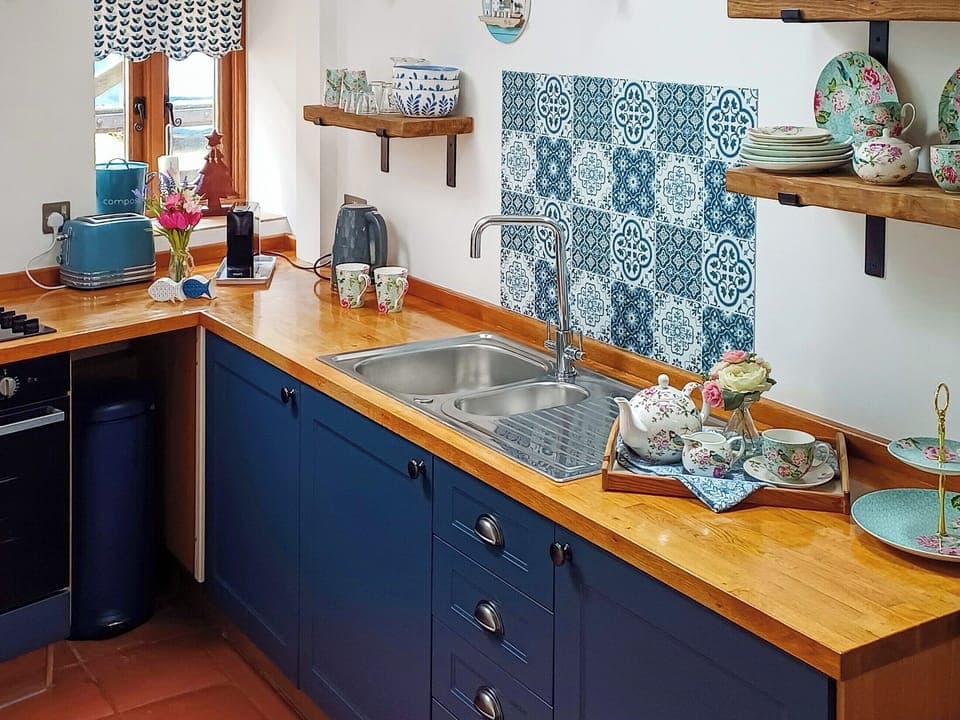 Modern kitchen area | Meadow Barn, East Burton, near Wool