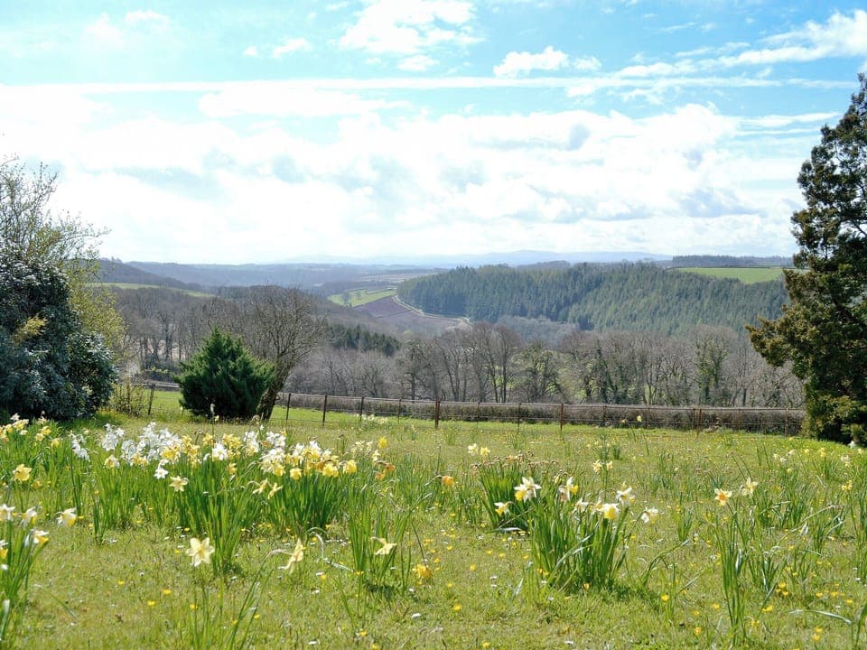 Fantastic views from the garden of the surrounding countryside | Beaford House, Beaford, near Winkleigh