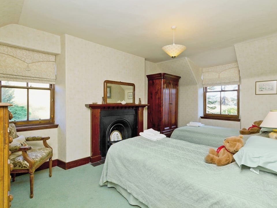 Twin bedroom | Dess Lodge, Dess, Aboyne