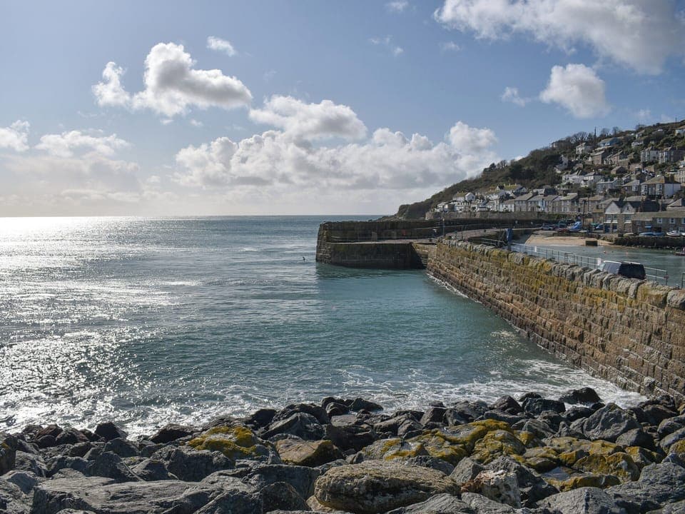 Looking out to sea from Mousehole harbour