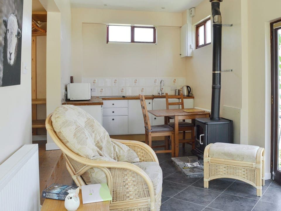 Cosy accommodation with a wood burner | Borran Annexe, Oxen Park, near Ulverston