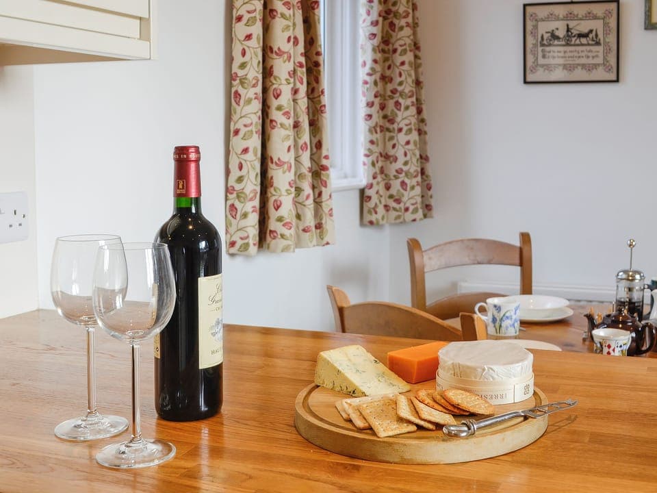 Convenient informal dining area within kitchen | The Coach House, Alford