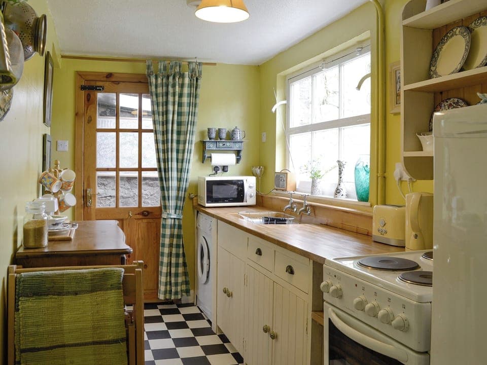 Fully equipped kitchen | Larch Cottage, Kirkmichael, near Pitlochry