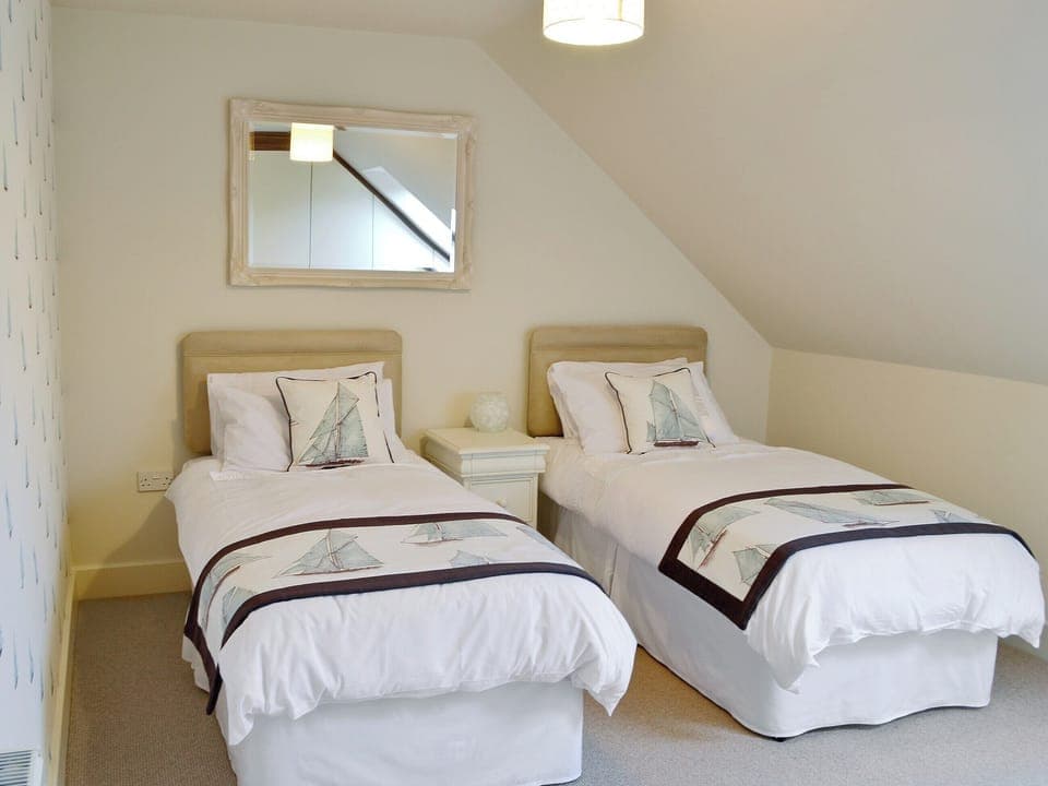 Twin bedroom | Salar&rsquo;s Rest, Alnmouth