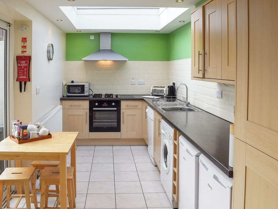 Well equipped, spacious kitchen | Esk View - Captains Row, Whitby
