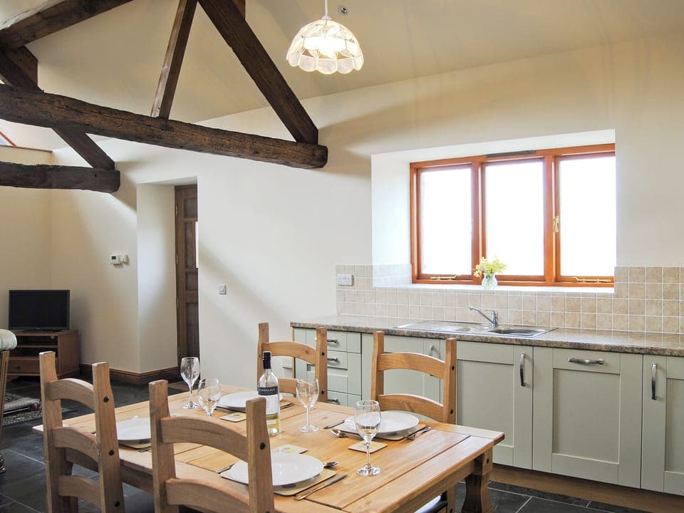 Open plan living/dining room/kitchen | The Barn, Talsarnau, nr. Harlech