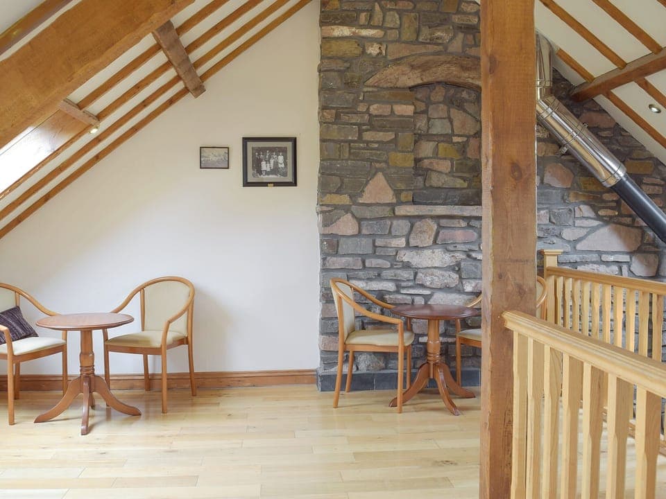 Galleried landing | Pentre Cottage - Three Rivers Farm Cottages, Ferryside