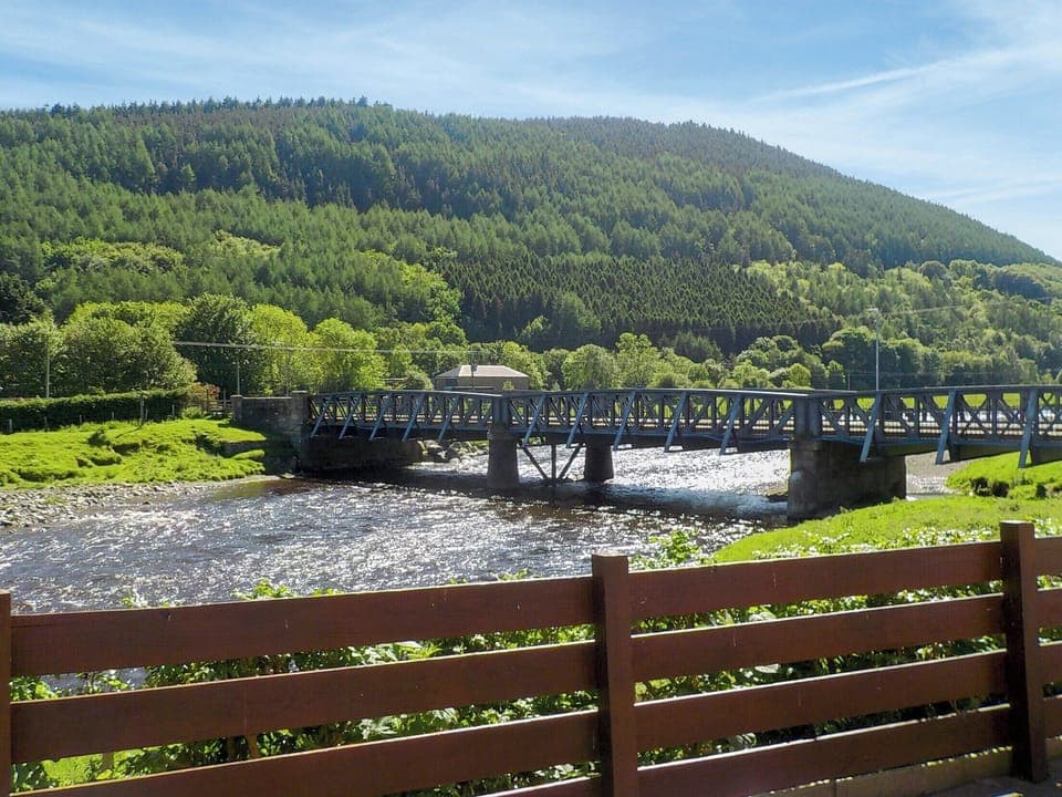 Delightful views from the property | Bydand, Walkerburn