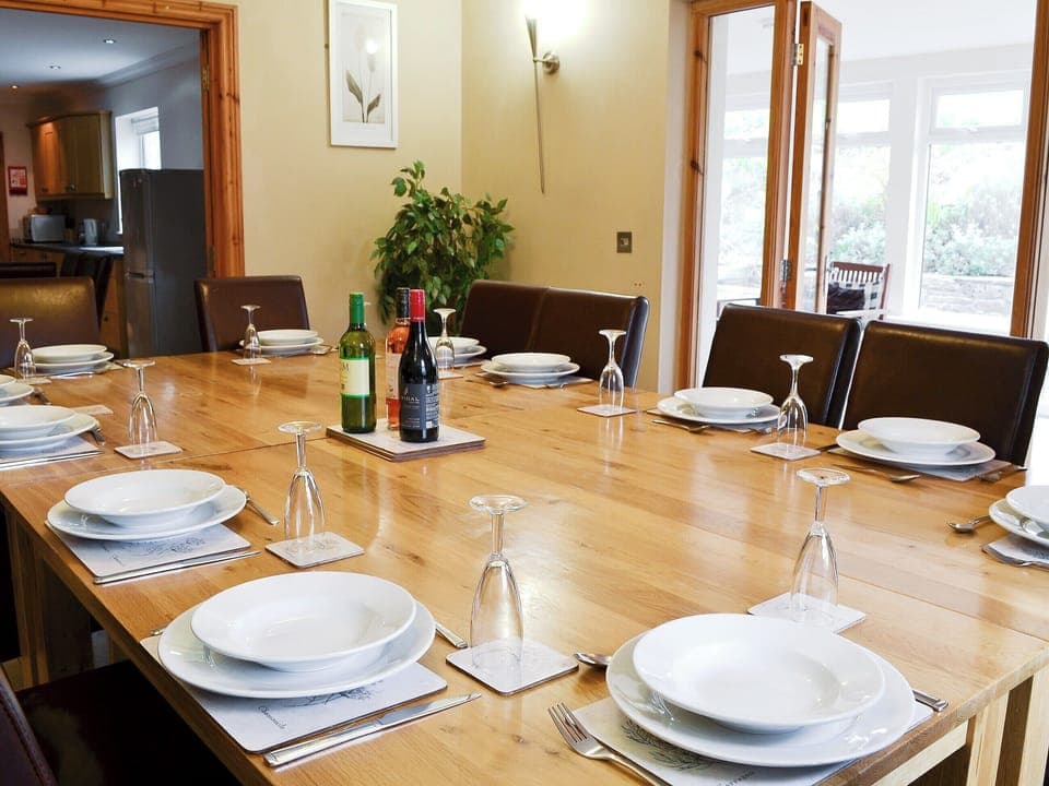 Dining room | Three Farm Rivers Cottages - Ty-Canol, Ferryside