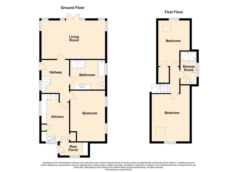 Pen Y Bryn - Floor plan