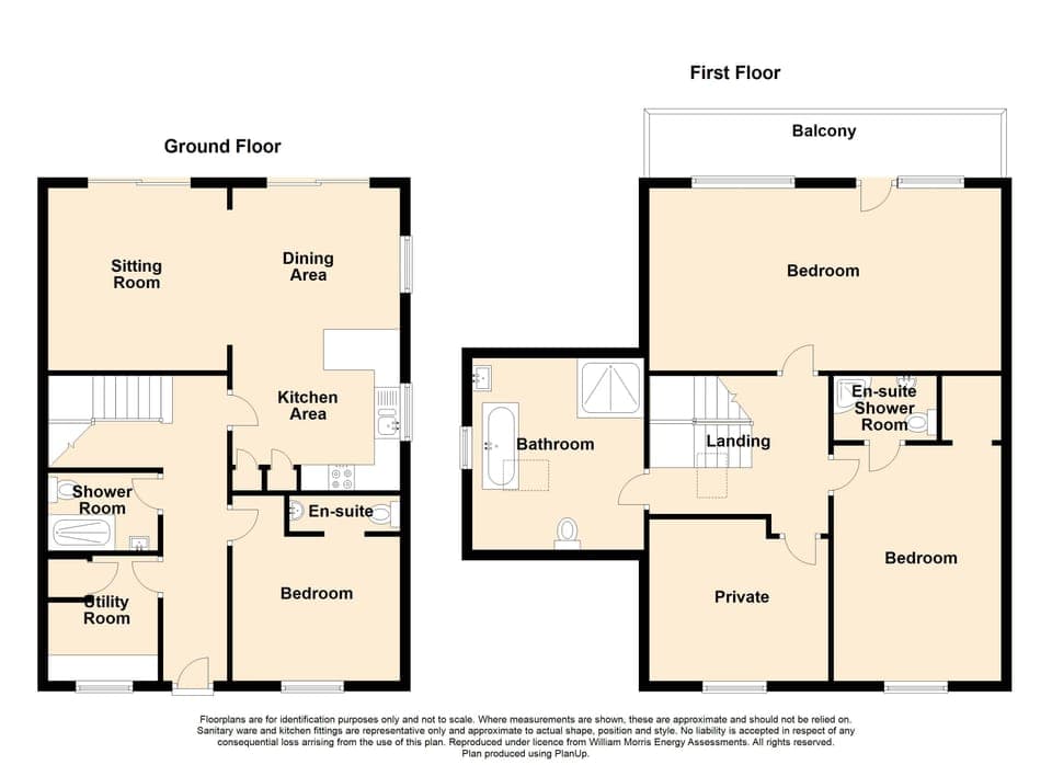 Porth Crigyll - Floor plan