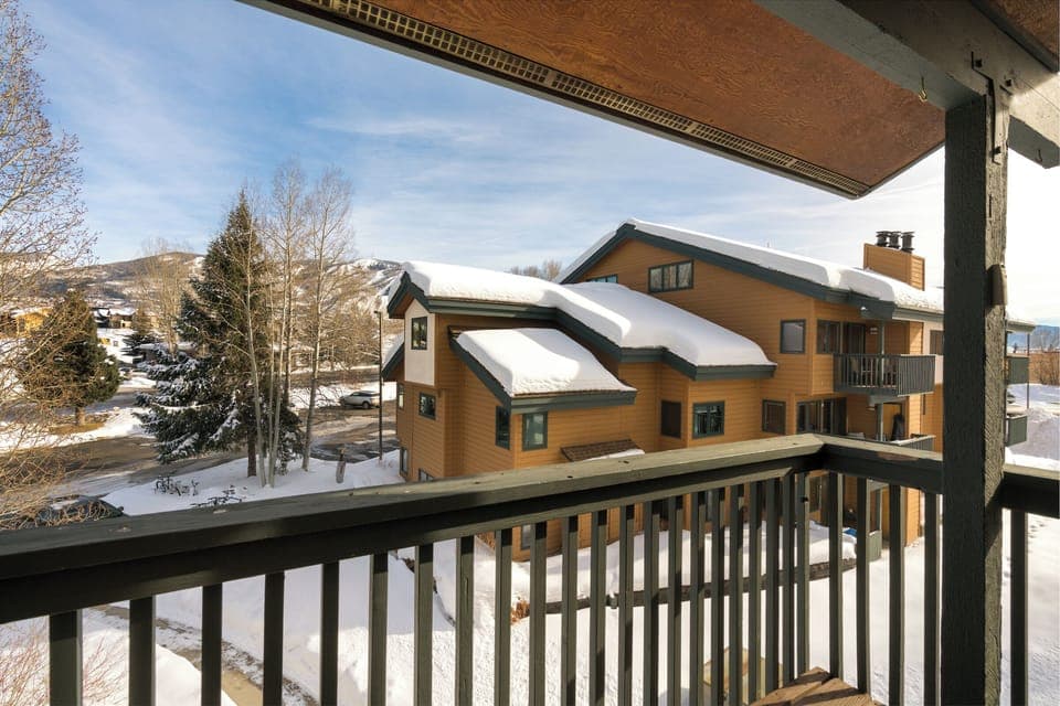 Deck with Mountain Views