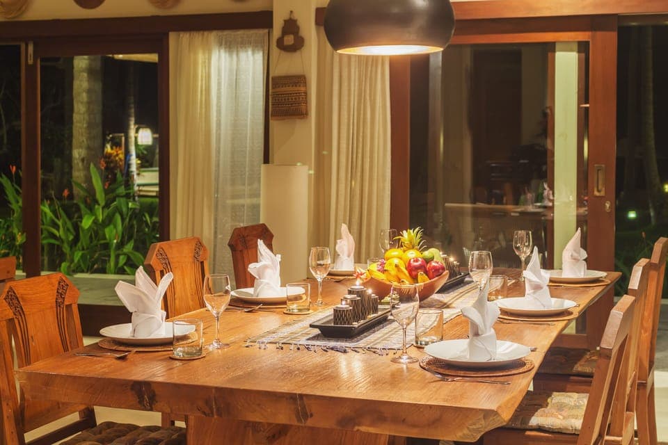 Villa Saraswati, dining