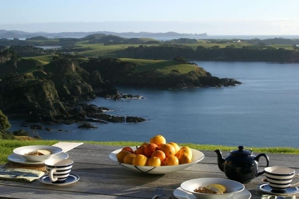 Breakfast with a view