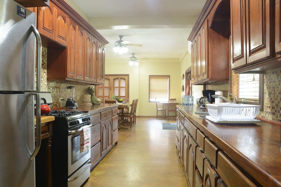 Fully equipped kitchen for large groups