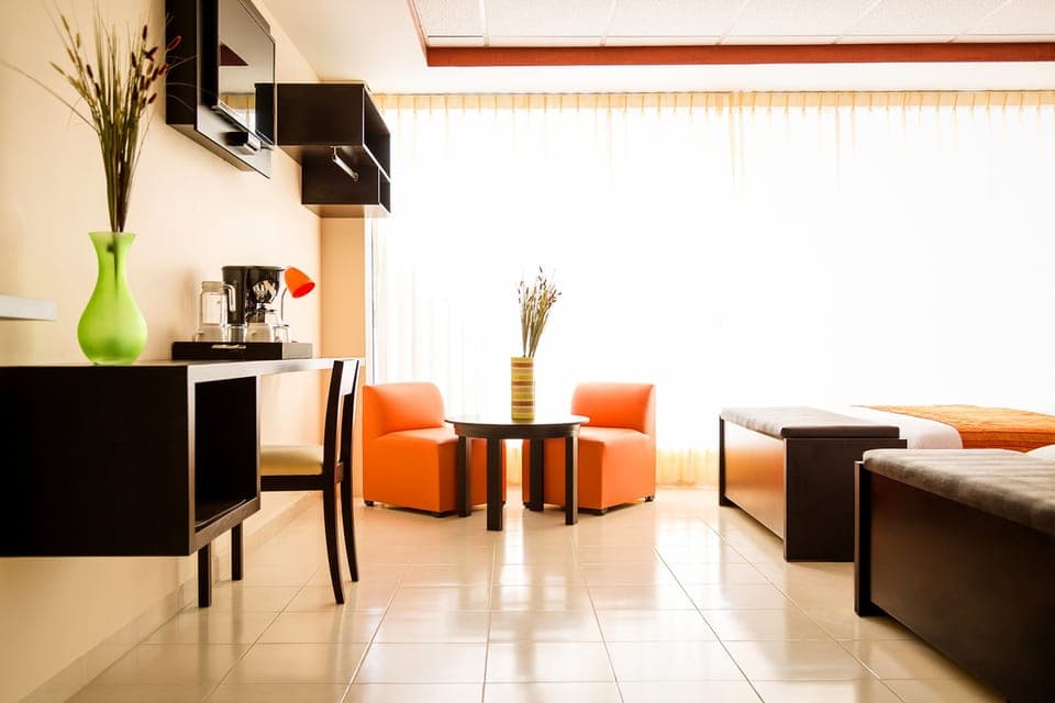 Junior Suite, 2 Double Beds | Premium bedding, down comforters, desk, soundproofing