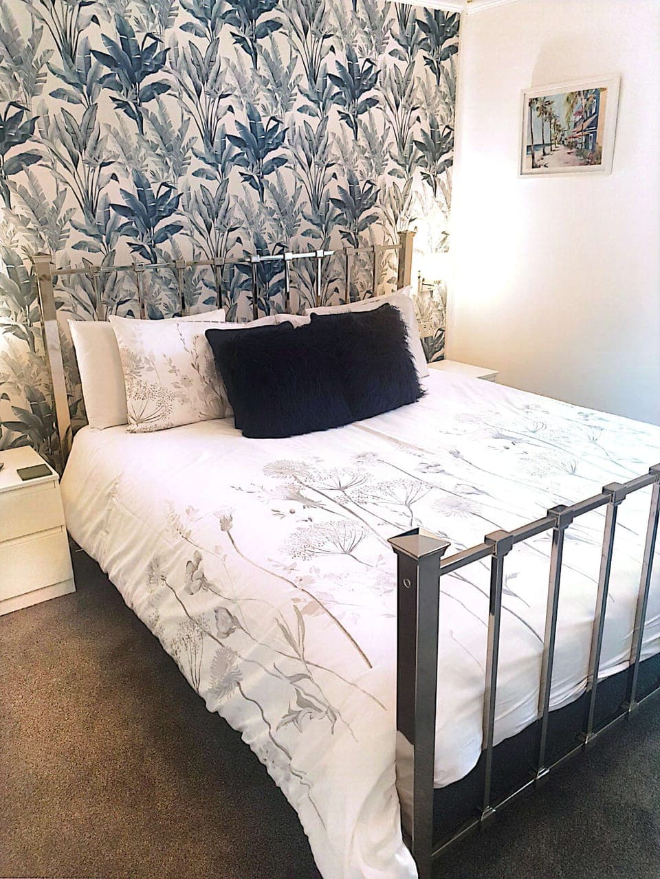 Premium bedding, memory foam beds, soundproofing, free WiFi