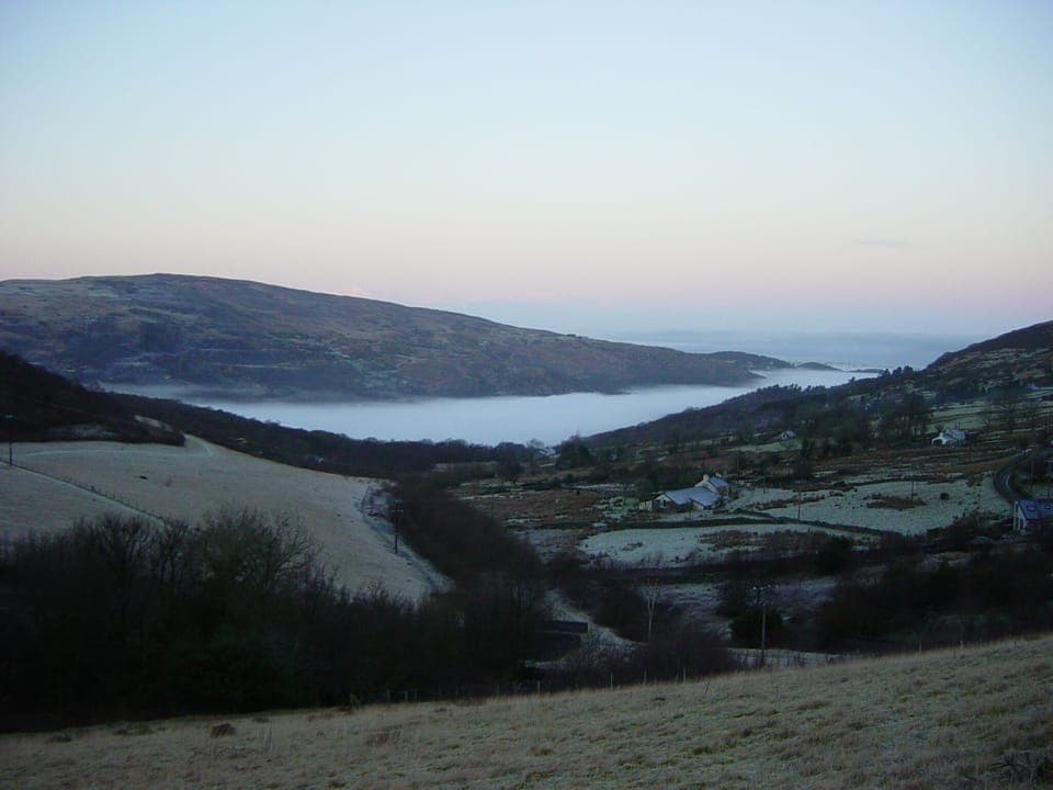 Views towards the cottage